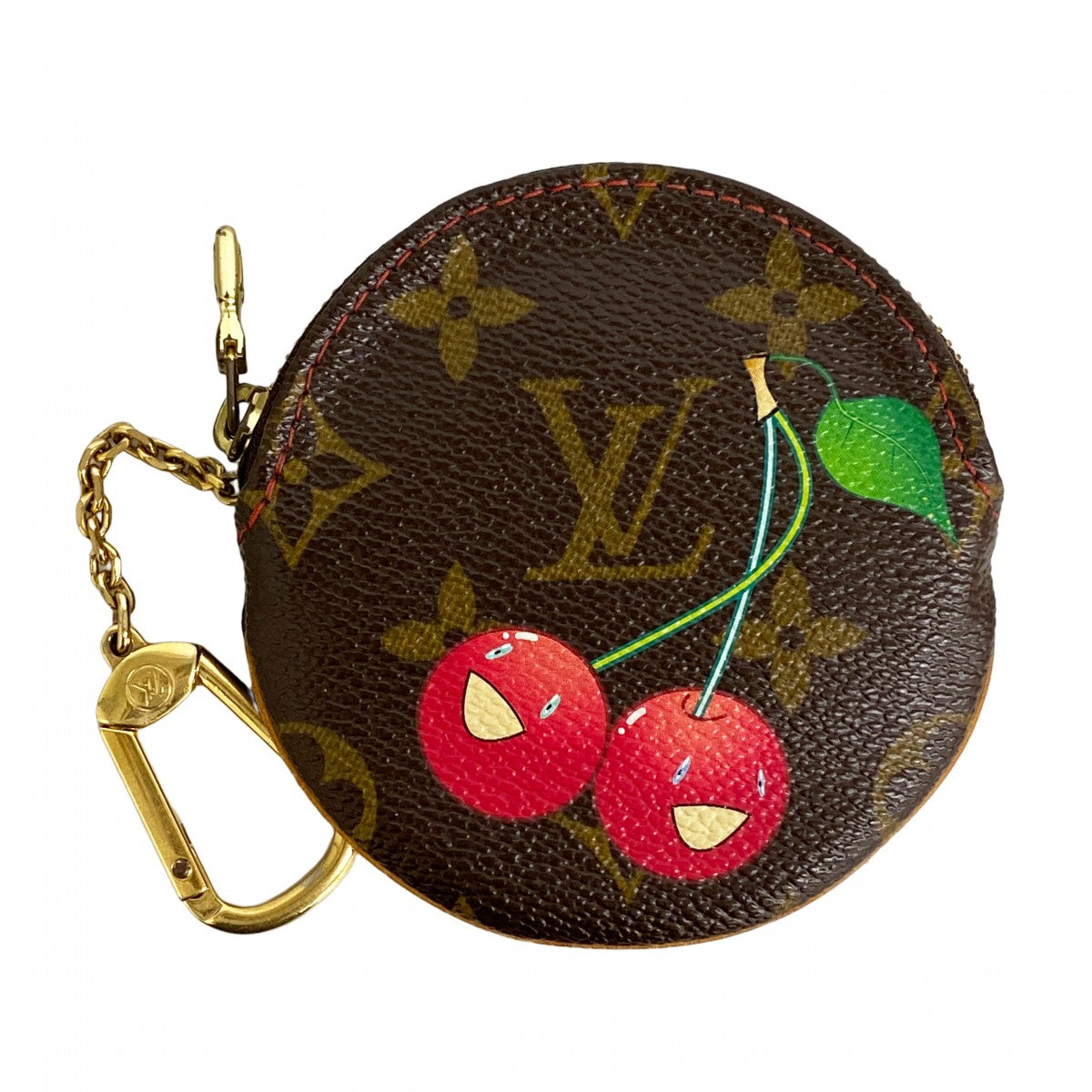 ★在庫処分★最終価格★SALE【6ca1282】ルイヴィトン コインケース モノグラム・チェリー ポルトモネロン M95043 ブラウン【中古】レディース