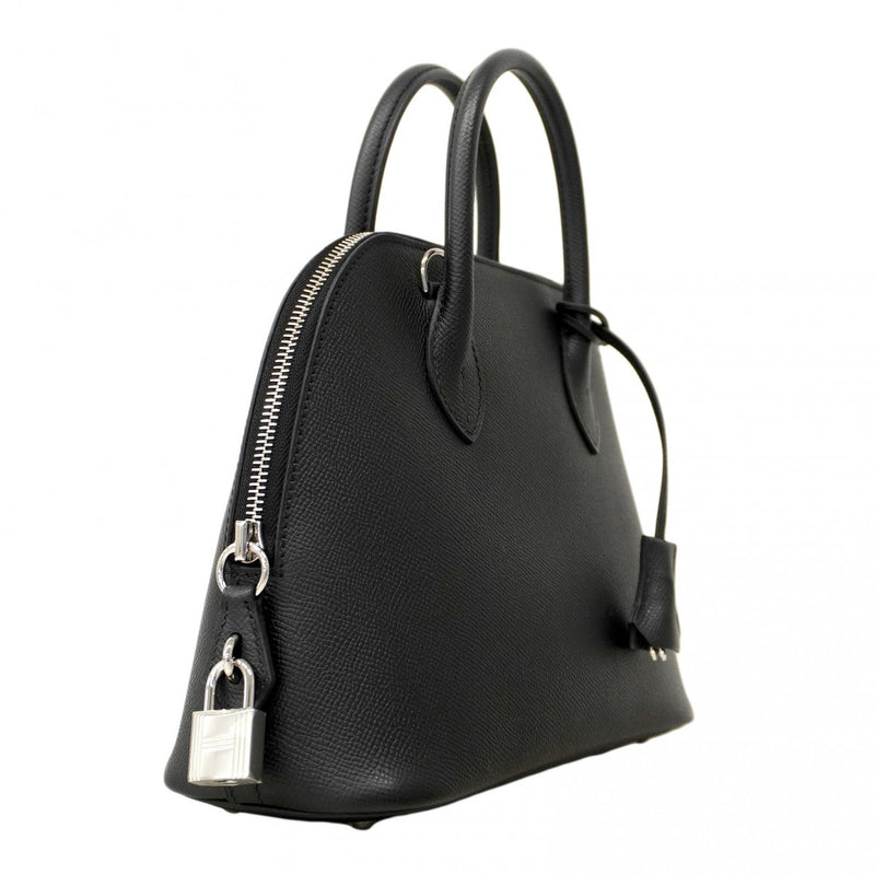 ★在庫処分★最終価格★SALE【6ca1306】エルメス ハンドバッグ ボリード27 ヴォーエプソン ブラック シルバー金具 K刻印 2wayバッグ【中古】レディース