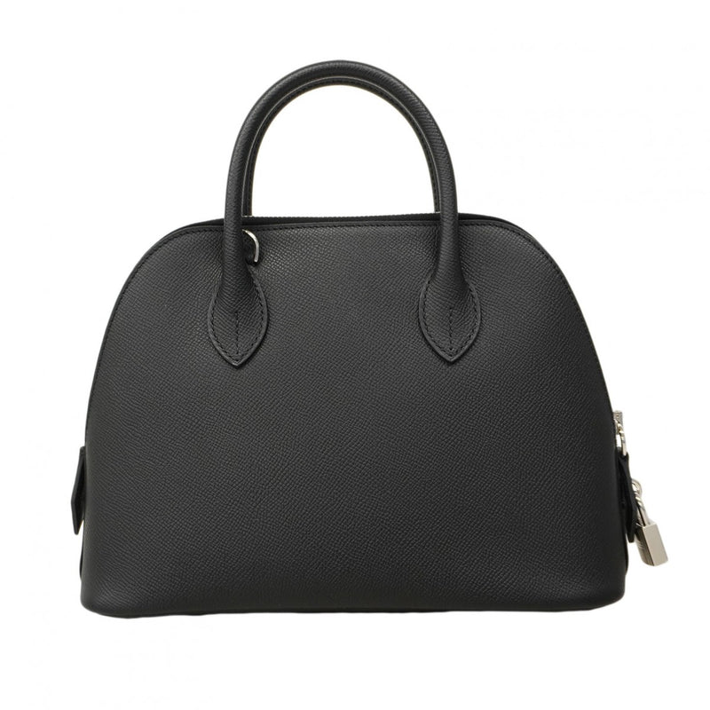 ★在庫処分★最終価格★SALE【6ca1306】エルメス ハンドバッグ ボリード27 ヴォーエプソン ブラック シルバー金具 K刻印 2wayバッグ【中古】レディース