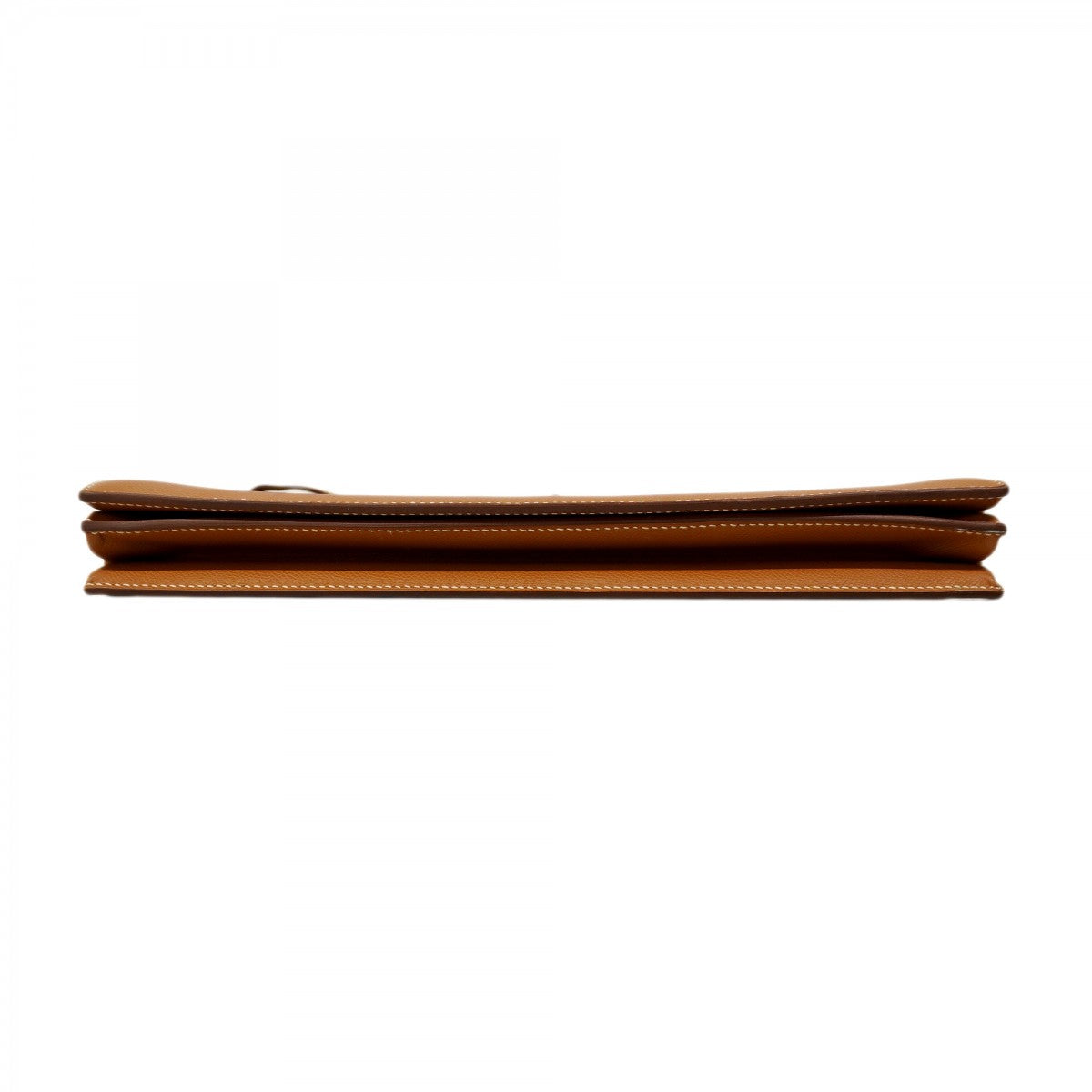 【6ca1345】エルメス ブリーフケース ケリーデペッシュ34 ヴォーエプソン ゴールド シルバー金具 □L刻印【中古】メンズ