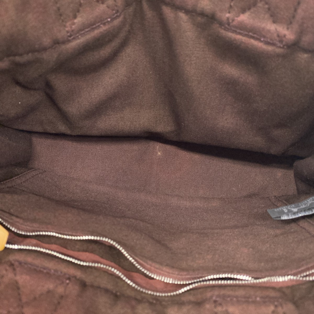 ★SALE【6ca1356-k】エルメス トートバッグ フールトゥPM キャンバス ブラウン シルバー金具【中古】メンズ レディース ユニセックス