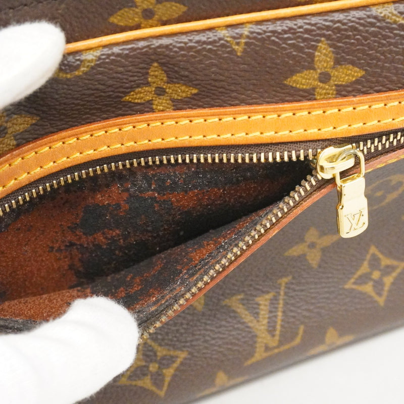 ★在庫処分★最終価格★SALE【6ca1372-k】ルイヴィトン クラッチバッグ モノグラム マルリードラゴンヌGM M51825 ブラウン【中古】メンズ
