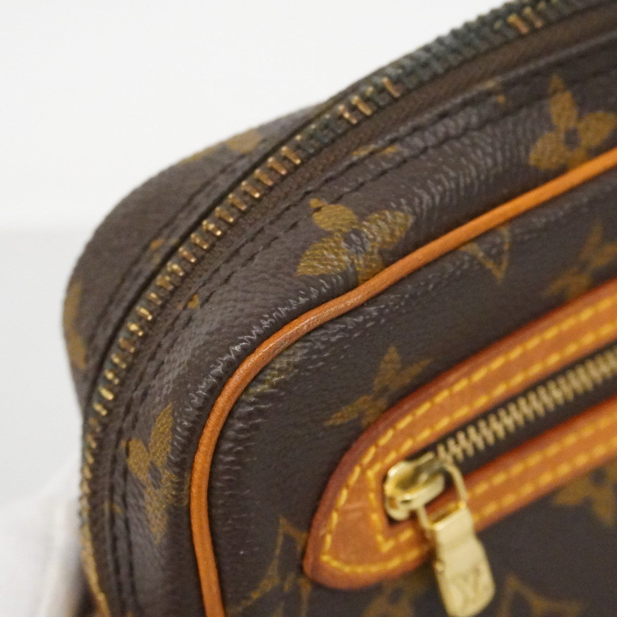 ★在庫処分★最終価格★SALE【6ca1372-k】ルイヴィトン クラッチバッグ モノグラム マルリードラゴンヌGM M51825 ブラウン【中古】メンズ