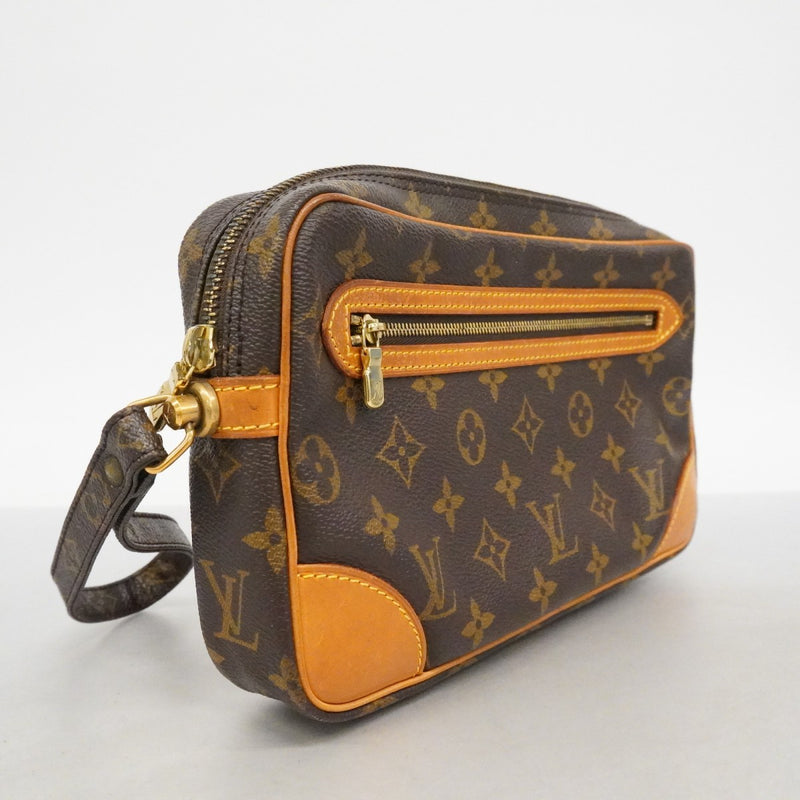 ★在庫処分★最終価格★SALE【6ca1372-k】ルイヴィトン クラッチバッグ モノグラム マルリードラゴンヌGM M51825 ブラウン【中古】メンズ