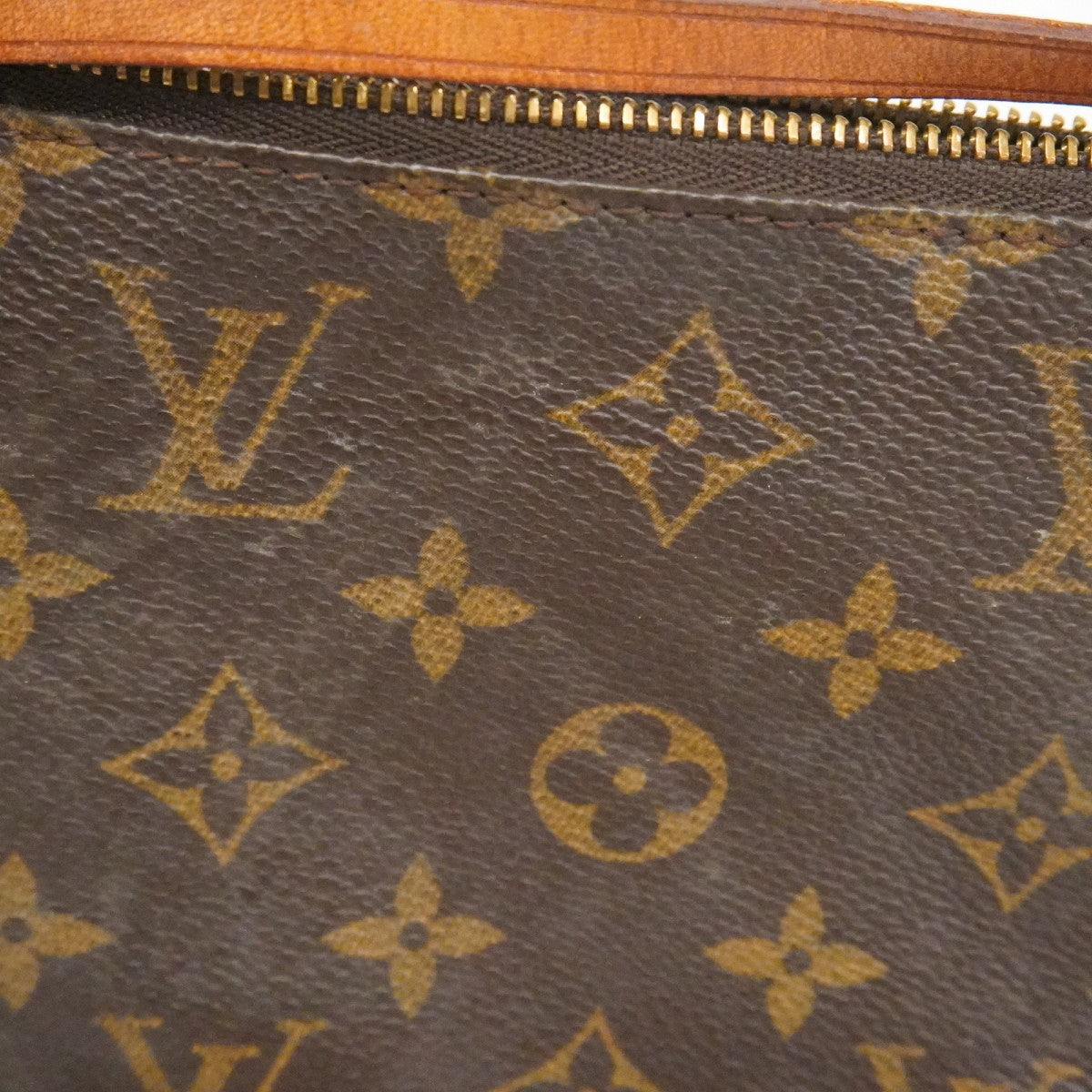 【6ca1402】ルイヴィトン ポーチ モノグラム ポシェットアクセソワール M51980 ブラウン【中古】レディース