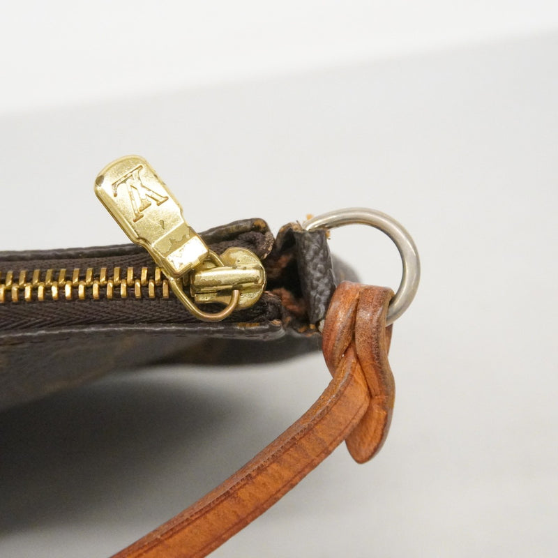 【6ca1402】ルイヴィトン ポーチ モノグラム ポシェットアクセソワール M51980 ブラウン【中古】レディース