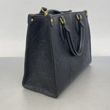 【6cb1407】ルイヴィトン ハンドバッグ モノグラム・アンプラント オンザゴーPM M45653 ノワール 2wayバッグ【中古】レディース