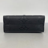 【6cb1407】ルイヴィトン ハンドバッグ モノグラム・アンプラント オンザゴーPM M45653 ノワール 2wayバッグ【中古】レディース