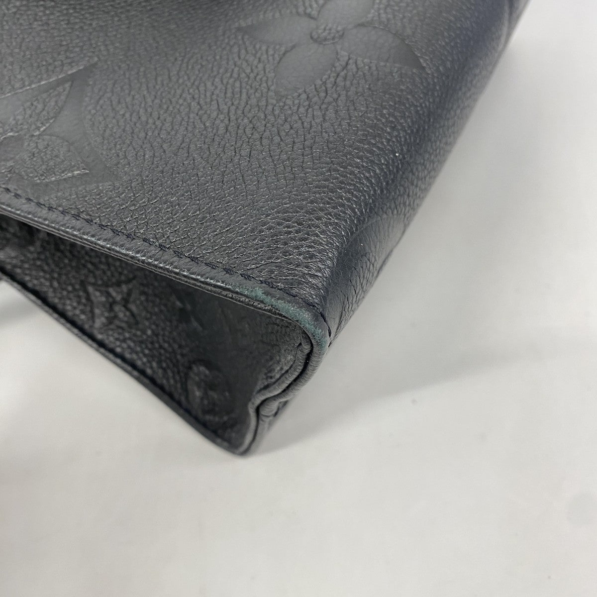 【6cb1407】ルイヴィトン ハンドバッグ モノグラム・アンプラント オンザゴーPM M45653 ノワール 2wayバッグ【中古】レディース