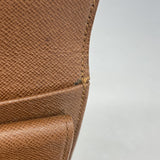 【6cb1421-k】ルイヴィトン 三つ折り財布 モノグラム ポルトトレゾールエテュイパピエ M61202 ブラウン【中古】メンズ レディース ユニセックス