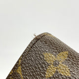 【6cb1421-k】ルイヴィトン 三つ折り財布 モノグラム ポルトトレゾールエテュイパピエ M61202 ブラウン【中古】メンズ レディース ユニセックス