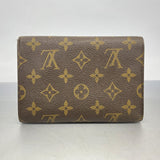 【6cb1421-k】ルイヴィトン 三つ折り財布 モノグラム ポルトトレゾールエテュイパピエ M61202 ブラウン【中古】メンズ レディース ユニセックス