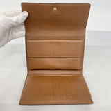 【6cb1421-k】ルイヴィトン 三つ折り財布 モノグラム ポルトトレゾールエテュイパピエ M61202 ブラウン【中古】メンズ レディース ユニセックス