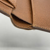 【6cb1421-k】ルイヴィトン 三つ折り財布 モノグラム ポルトトレゾールエテュイパピエ M61202 ブラウン【中古】メンズ レディース ユニセックス