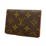 ★SALE【6cb1434-k】ルイヴィトン カードケース モノグラム ポルト2カルトヴェルティカル M60533 ブラウン【中古】メンズ レディース ユニセックス
