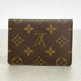 ★SALE【6cb1434-k】ルイヴィトン カードケース モノグラム ポルト2カルトヴェルティカル M60533 ブラウン【中古】メンズ レディース ユニセックス