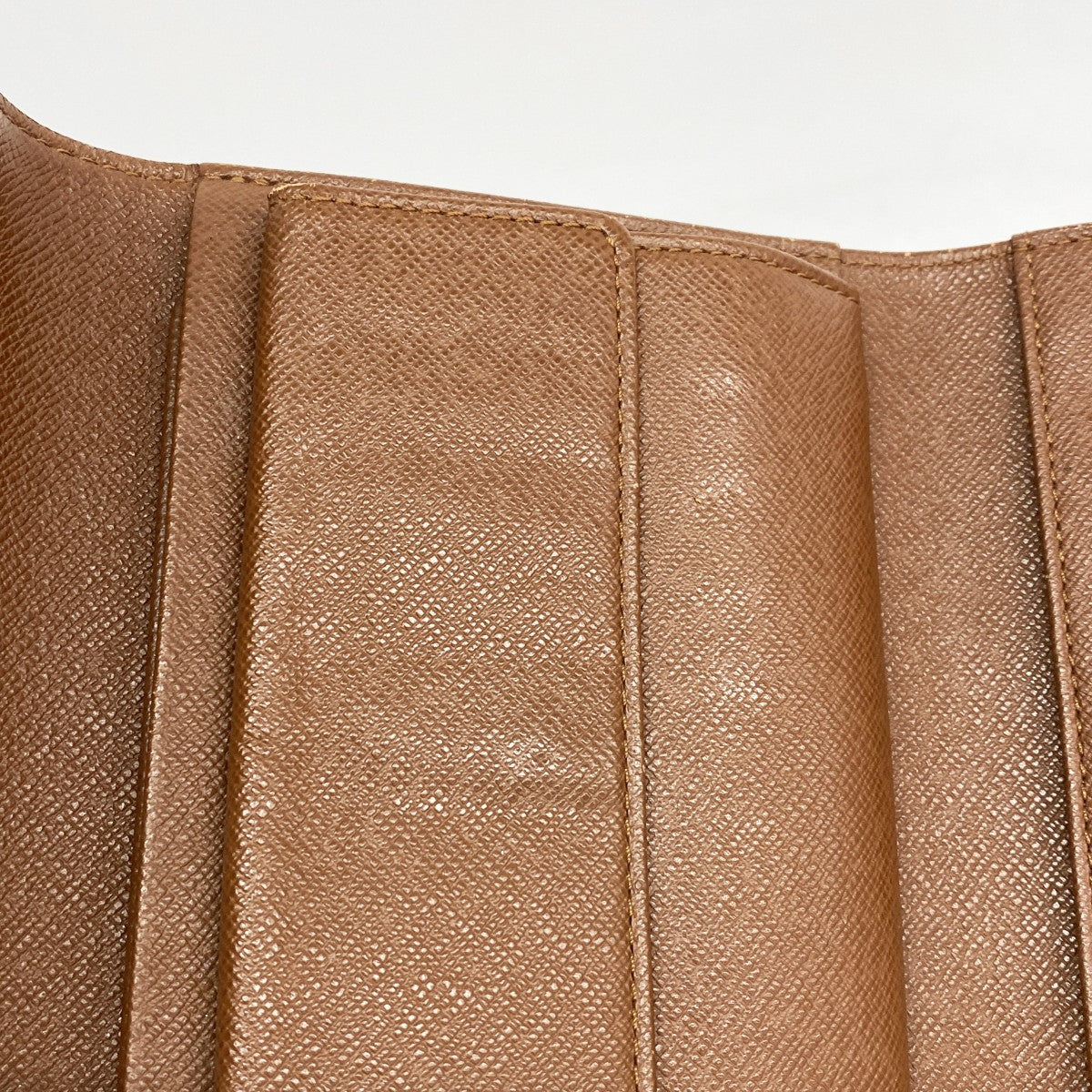 【6cb1455】ルイヴィトン 三つ折り財布 モノグラム ポルトトレゾールエテュイパピエ M61202 ブラウン【中古】メンズ レディース ユニセックス