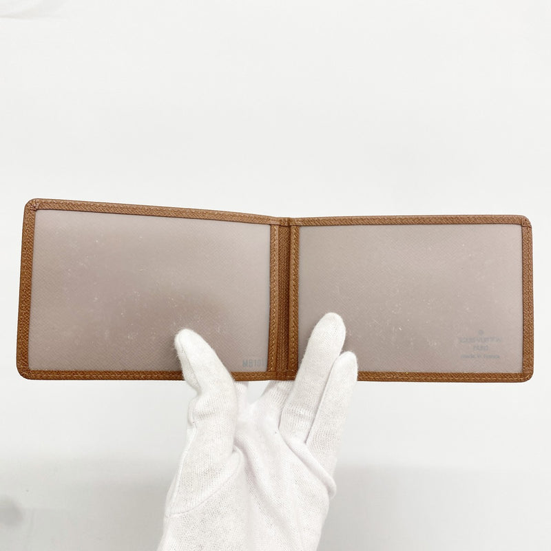 【6cb1455】ルイヴィトン 三つ折り財布 モノグラム ポルトトレゾールエテュイパピエ M61202 ブラウン【中古】メンズ レディース ユニセックス