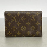 【6cb1455】ルイヴィトン 三つ折り財布 モノグラム ポルトトレゾールエテュイパピエ M61202 ブラウン【中古】メンズ レディース ユニセックス