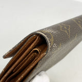 【6cb1455】ルイヴィトン 三つ折り財布 モノグラム ポルトトレゾールエテュイパピエ M61202 ブラウン【中古】メンズ レディース ユニセックス