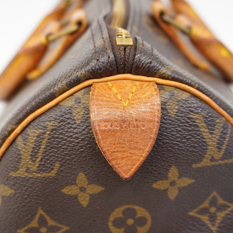 【6cb1467】ルイヴィトン ハンドバッグ モノグラム スピーディ30 M41108 ブラウン【中古】レディース