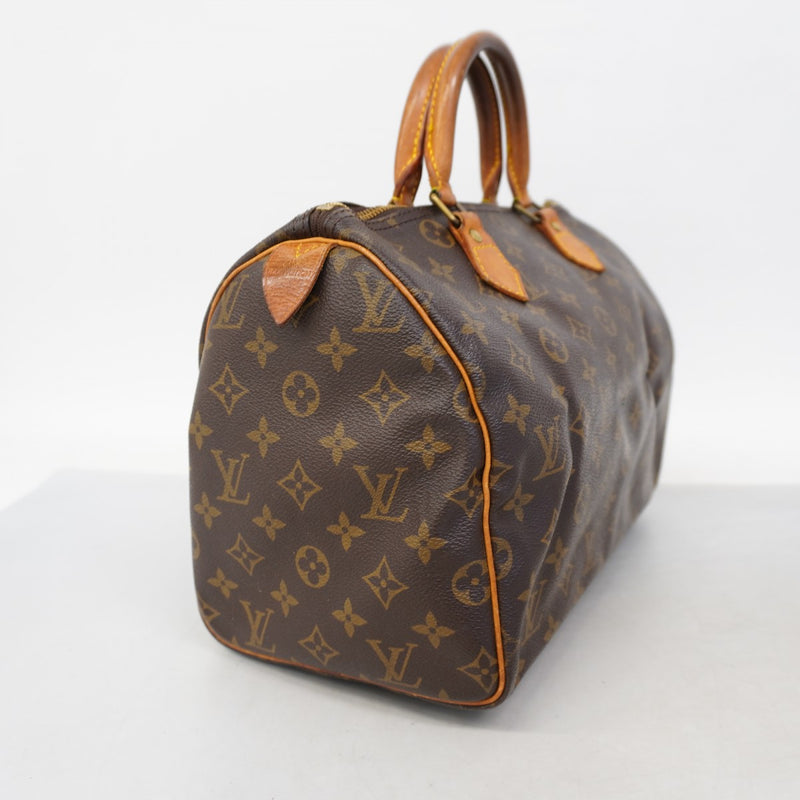 【6cb1467】ルイヴィトン ハンドバッグ モノグラム スピーディ30 M41108 ブラウン【中古】レディース