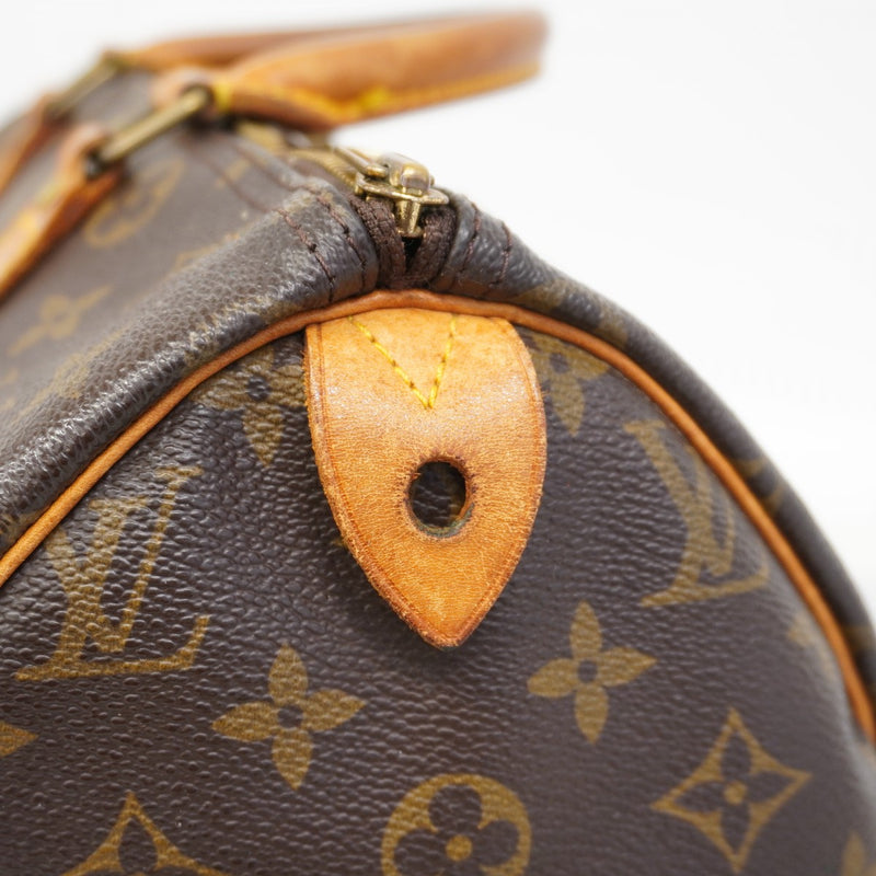【6cb1467】ルイヴィトン ハンドバッグ モノグラム スピーディ30 M41108 ブラウン【中古】レディース