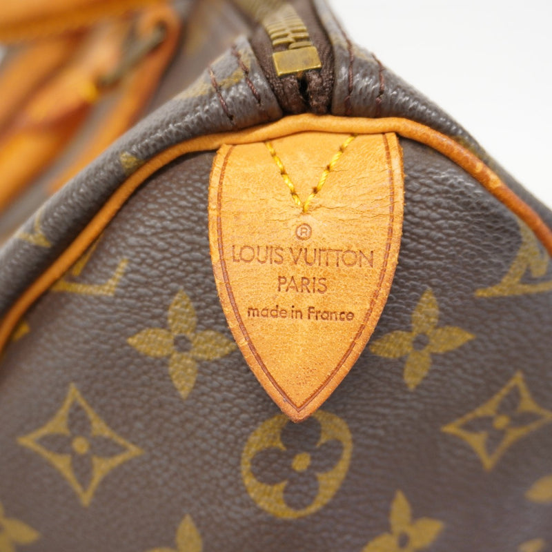 【6cb1504】ルイヴィトン ハンドバッグ モノグラム スピーディ35 M41107 ブラウン【中古】レディース