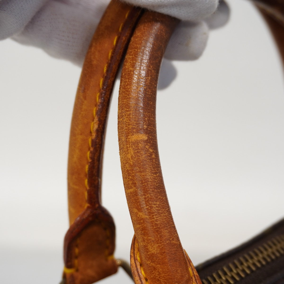 【6cb1504】ルイヴィトン ハンドバッグ モノグラム スピーディ35 M41107 ブラウン【中古】レディース