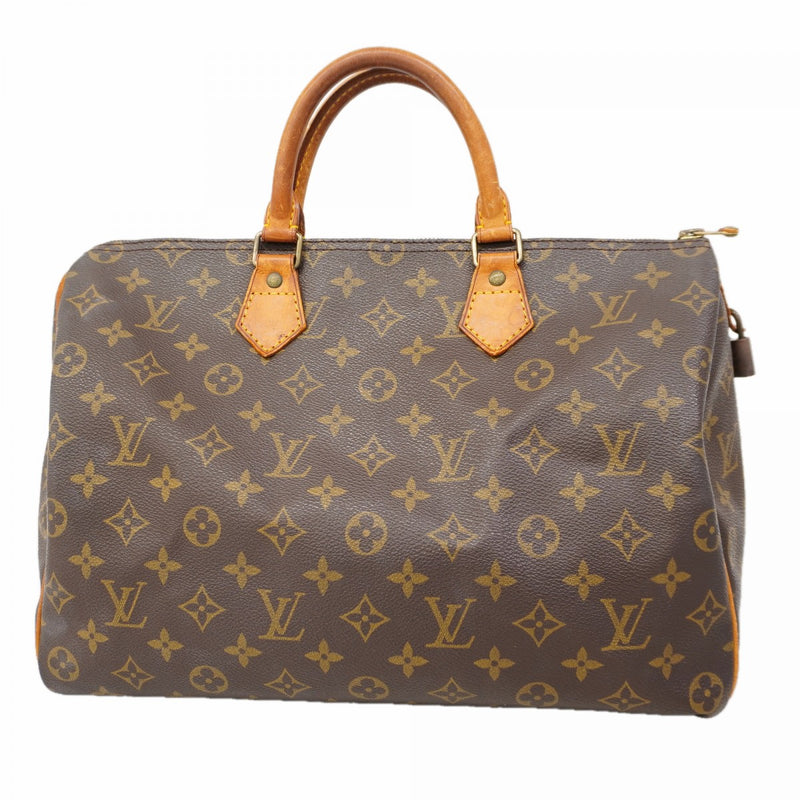 【6cb1504】ルイヴィトン ハンドバッグ モノグラム スピーディ35 M41107 ブラウン【中古】レディース