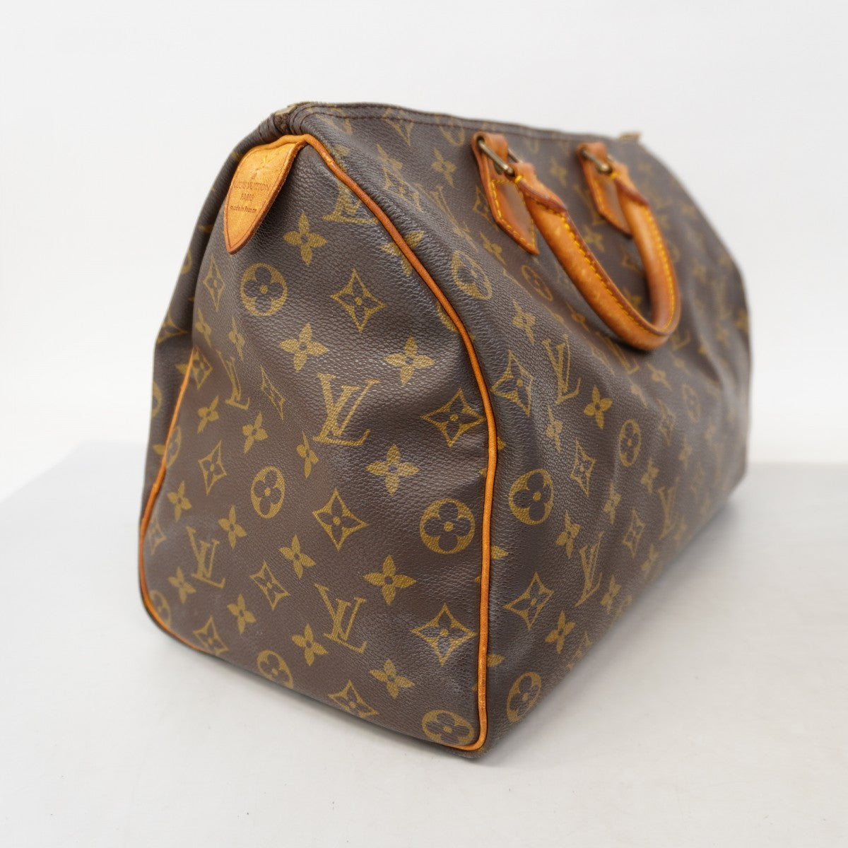 【6cb1504】ルイヴィトン ハンドバッグ モノグラム スピーディ35 M41107 ブラウン【中古】レディース