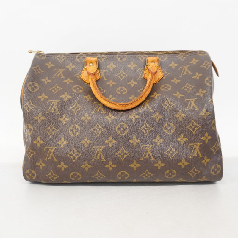 【6cb1504】ルイヴィトン ハンドバッグ モノグラム スピーディ35 M41107 ブラウン【中古】レディース