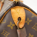 【6cb1504】ルイヴィトン ハンドバッグ モノグラム スピーディ35 M41107 ブラウン【中古】レディース