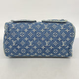 【6cb1531-k】ルイヴィトン ハンドバッグ モノグラム・デニム ネオスピーディ M95019 ブルー【中古】レディース