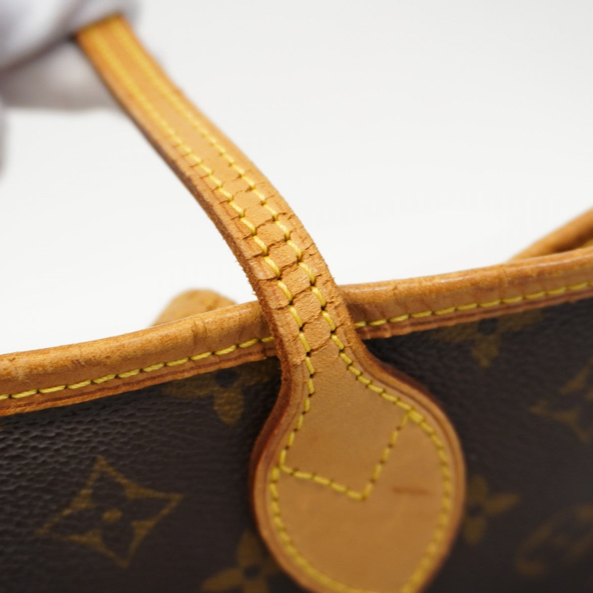 【6cb1535-h】ルイヴィトン トートバッグ モノグラム ネヴァーフルPM M40155 ブラウン【中古】レディース