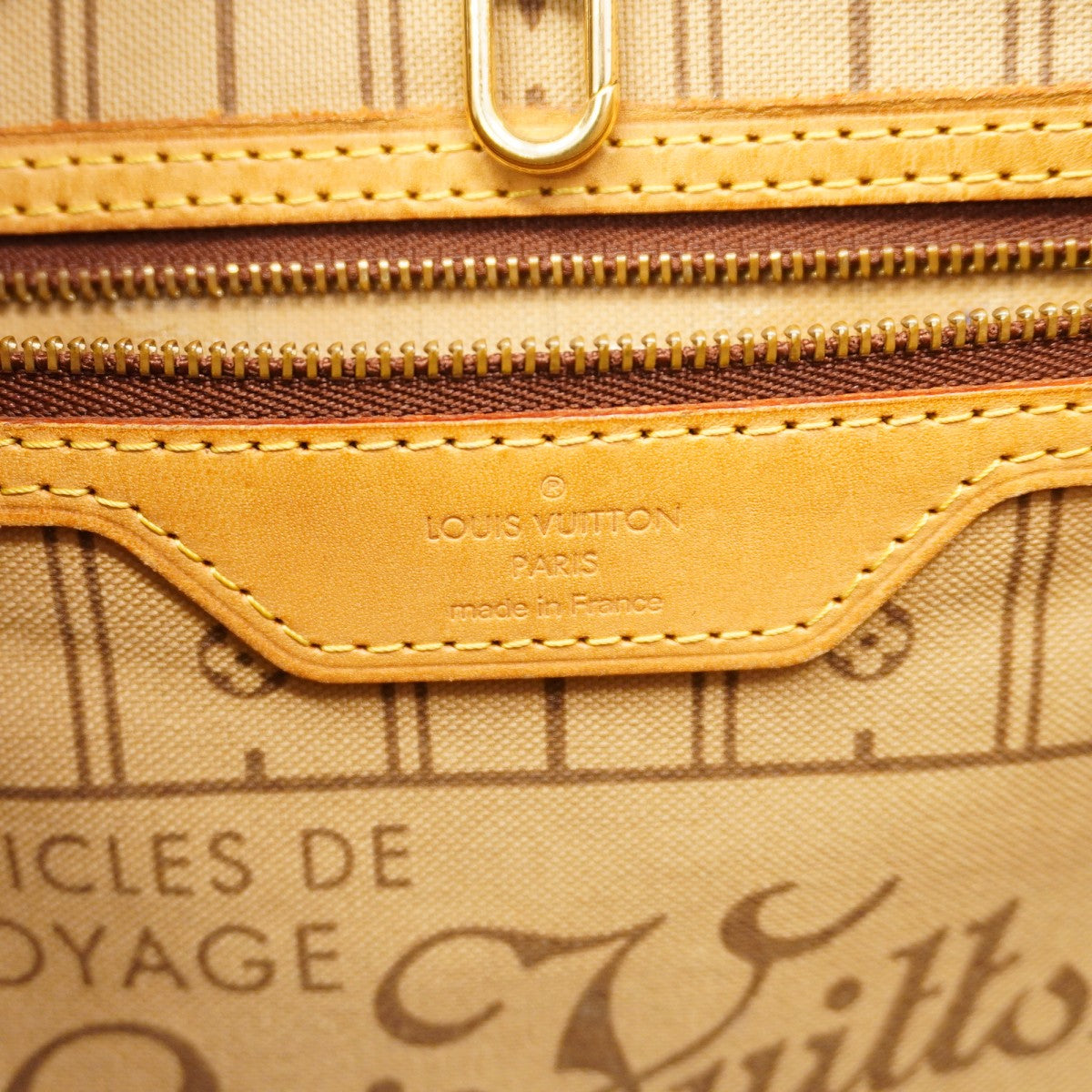 【6cb1535-h】ルイヴィトン トートバッグ モノグラム ネヴァーフルPM M40155 ブラウン【中古】レディース