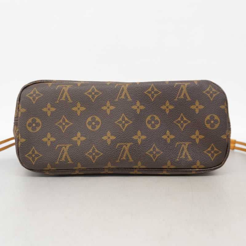 【6cb1535-h】ルイヴィトン トートバッグ モノグラム ネヴァーフルPM M40155 ブラウン【中古】レディース