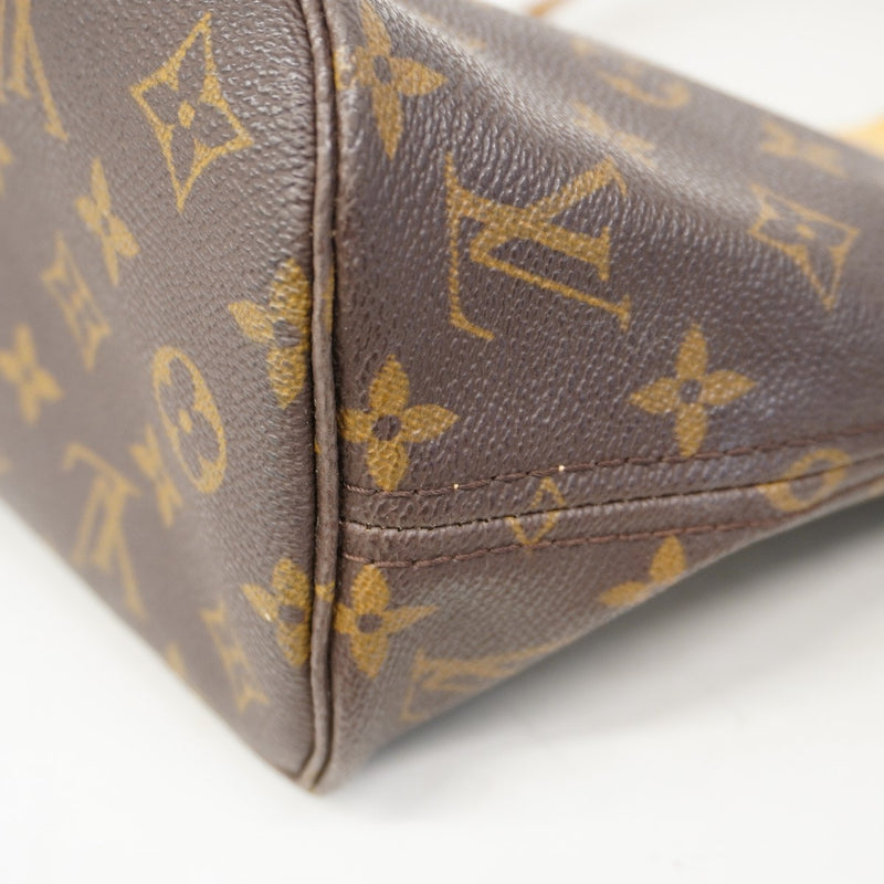 【6cb1535-h】ルイヴィトン トートバッグ モノグラム ネヴァーフルPM M40155 ブラウン【中古】レディース