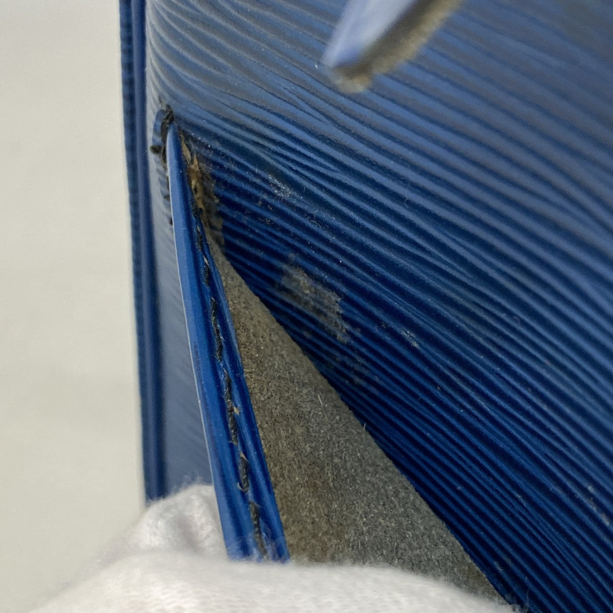 【6cb1538-k】ルイヴィトン ハンドバッグ エピ スピーディ25 M43015 トレドブルー【中古】レディース