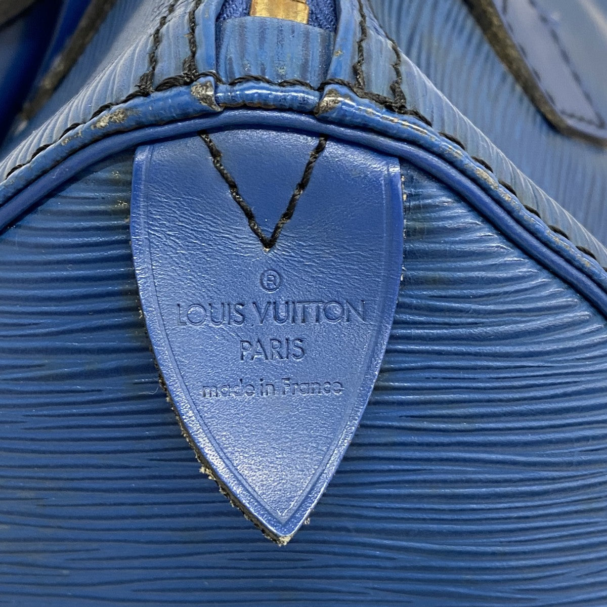 【6cb1538-k】ルイヴィトン ハンドバッグ エピ スピーディ25 M43015 トレドブルー【中古】レディース
