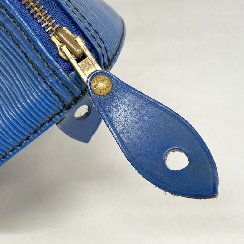 【6cb1538-k】ルイヴィトン ハンドバッグ エピ スピーディ25 M43015 トレドブルー【中古】レディース