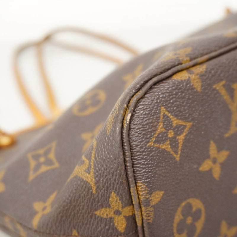 【6cb1594】ルイヴィトン トートバッグ モノグラム ネヴァーフルPM M40155 ブラウン【中古】レディース