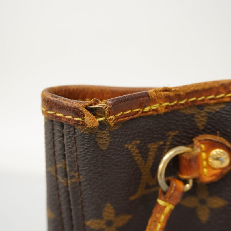 【6cb1594】ルイヴィトン トートバッグ モノグラム ネヴァーフルPM M40155 ブラウン【中古】レディース