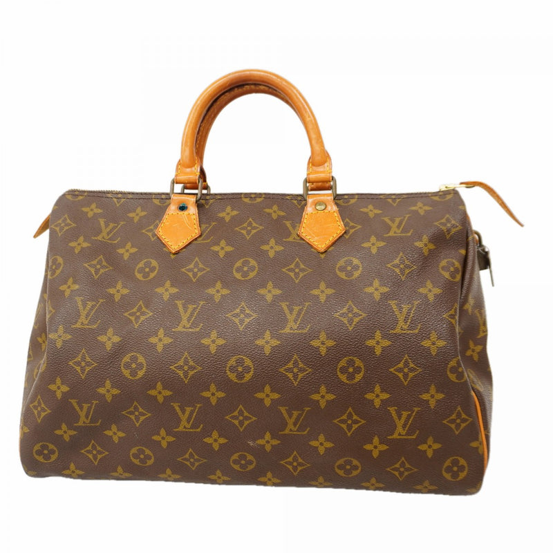 【6cb1654】ルイヴィトン ハンドバッグ モノグラム スピーディ35 M41107 ブラウン【中古】レディース