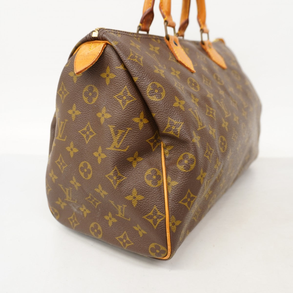 【6cb1654】ルイヴィトン ハンドバッグ モノグラム スピーディ35 M41107 ブラウン【中古】レディース