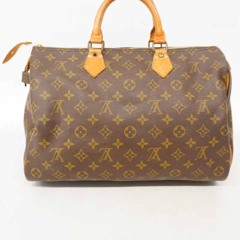 【6cb1654】ルイヴィトン ハンドバッグ モノグラム スピーディ35 M41107 ブラウン【中古】レディース