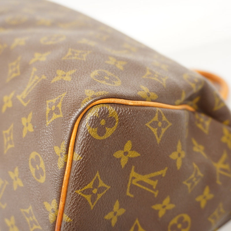 【6cb1654】ルイヴィトン ハンドバッグ モノグラム スピーディ35 M41107 ブラウン【中古】レディース