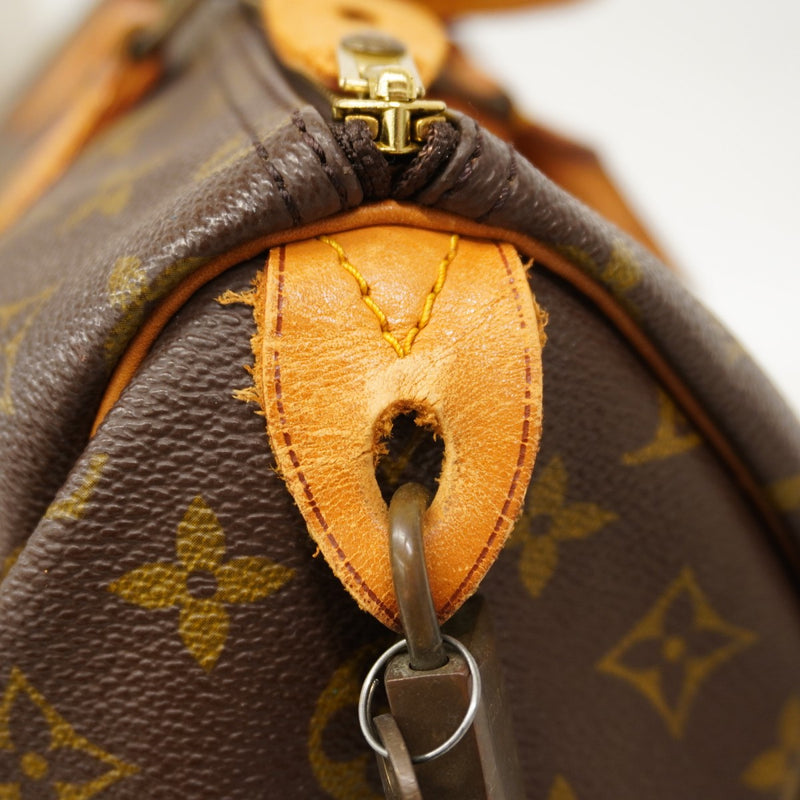 【6cb1654】ルイヴィトン ハンドバッグ モノグラム スピーディ35 M41107 ブラウン【中古】レディース