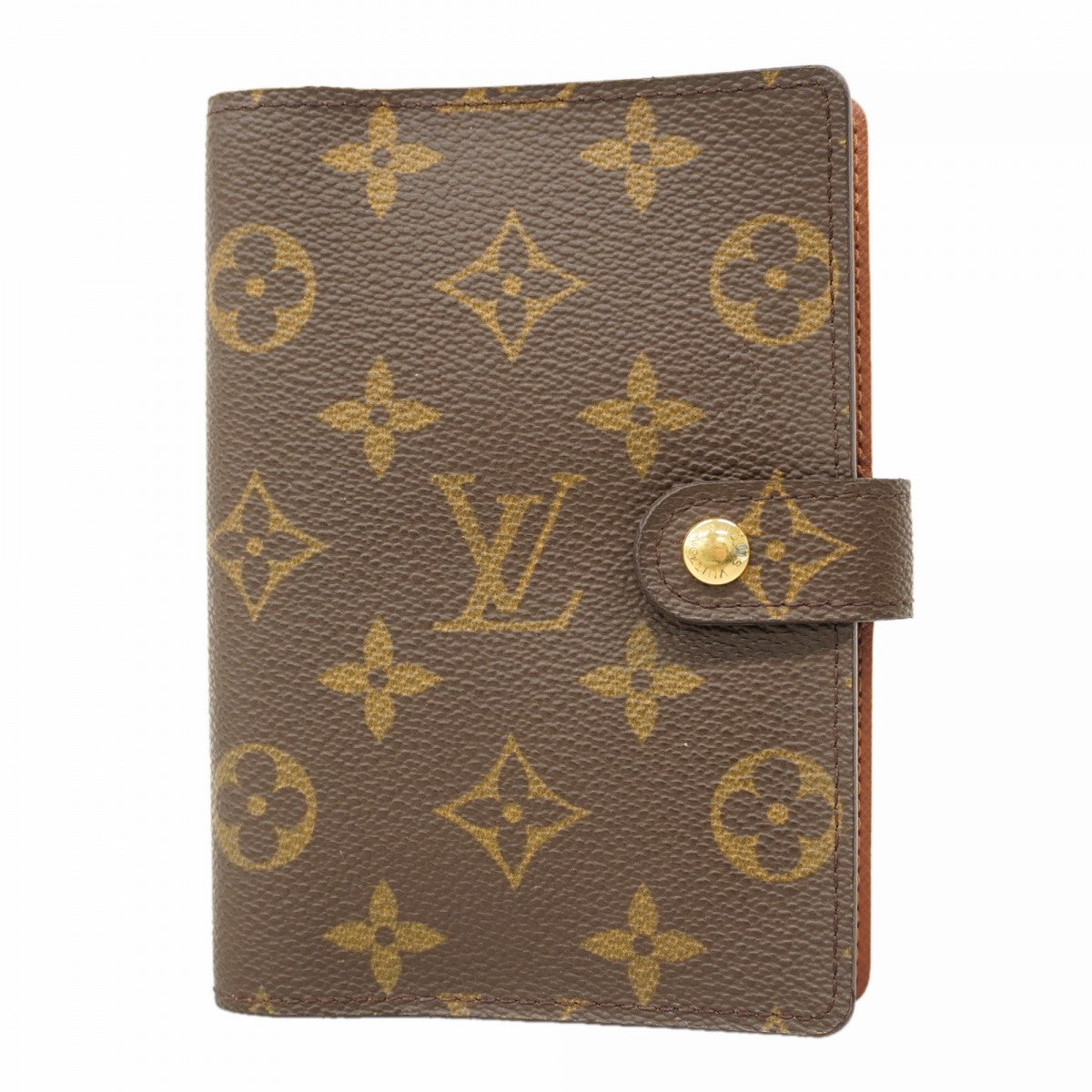 【6cb1661】ルイヴィトン 手帳カバー モノグラム アジェンダPM R20005 ブラウン【中古】メンズ レディース ユニセックス