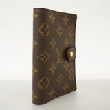 【6cb1661】ルイヴィトン 手帳カバー モノグラム アジェンダPM R20005 ブラウン【中古】メンズ レディース ユニセックス